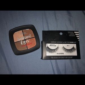 Ardell lashes and eye shadow palette